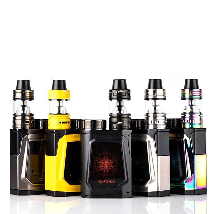 Ijoy Capo 100w Tc Vape Starter Kit W/ 21700 Battery demo-directvapour Ijoy Capo 100w Tc Vape Starter Kit W/ 21700 Battery demo-directvapour